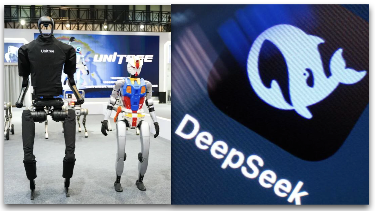 DeepSeek×Unitree、「頭脳」と「身体」を融合　フィジカルAIで資本業務提携